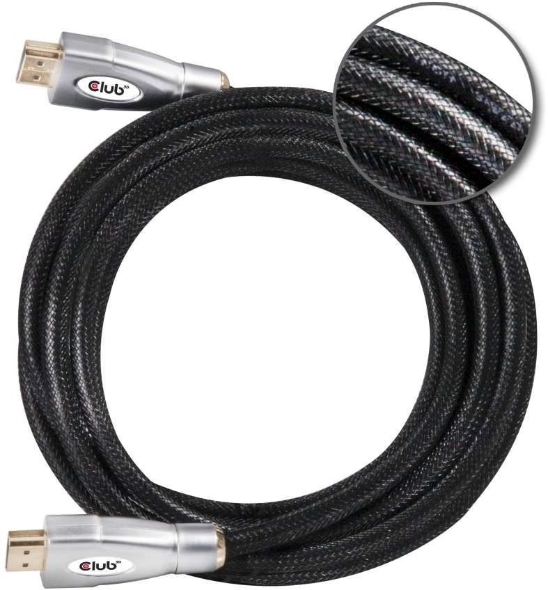 Kabel Club 3D HDMI - HDMI 5m czarny (CAC-2312)