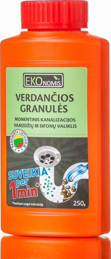 Ekonomis EKOnomis* Zielone Granulki momentinis kanalizacji rur i syfonów valiklis