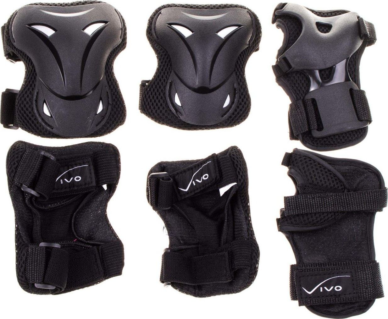 Vivo Ochraniacze na łyżworolki Vivo SR PW-700 czarne M