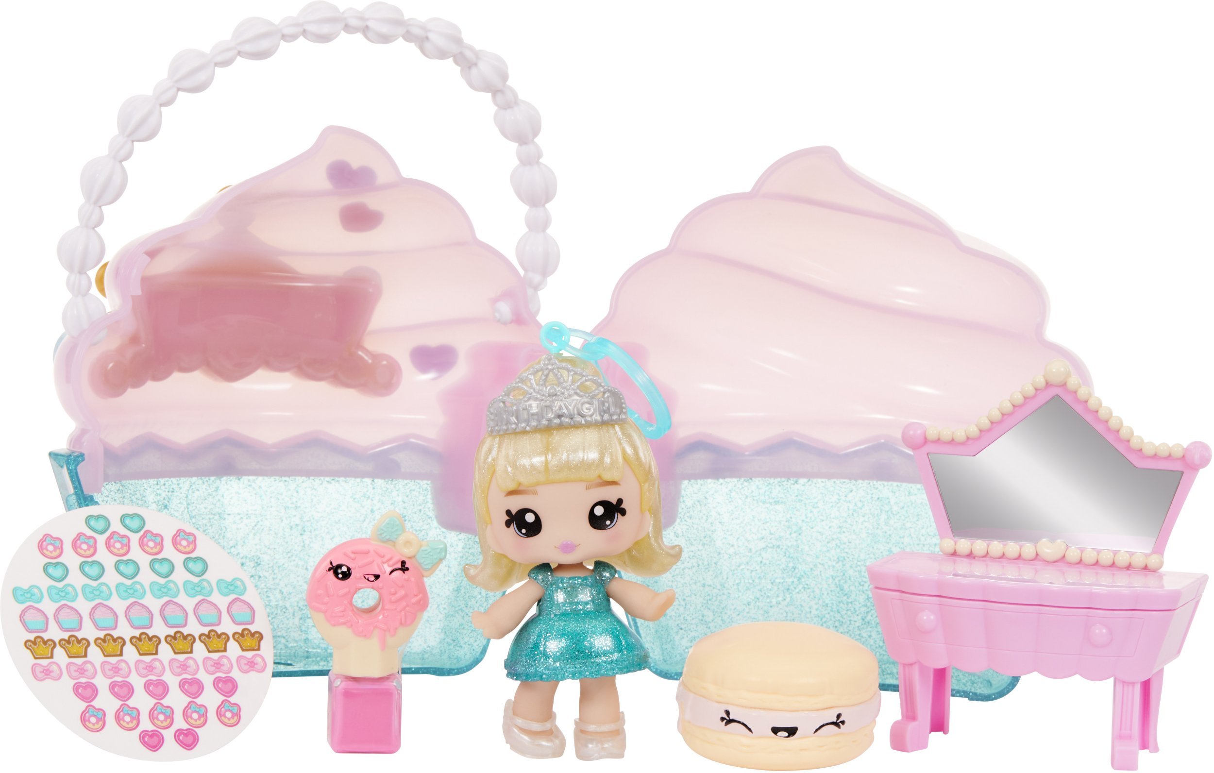 Yummiland Beauty + Lip Gloss Doll - Cupcake Beauty