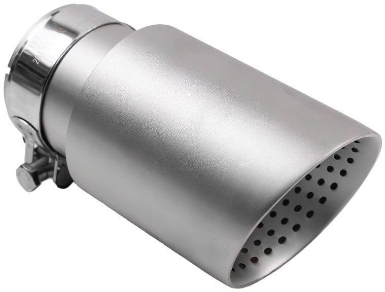 Końcówka tłumika 89mm wejście 67mm Szczotkowana