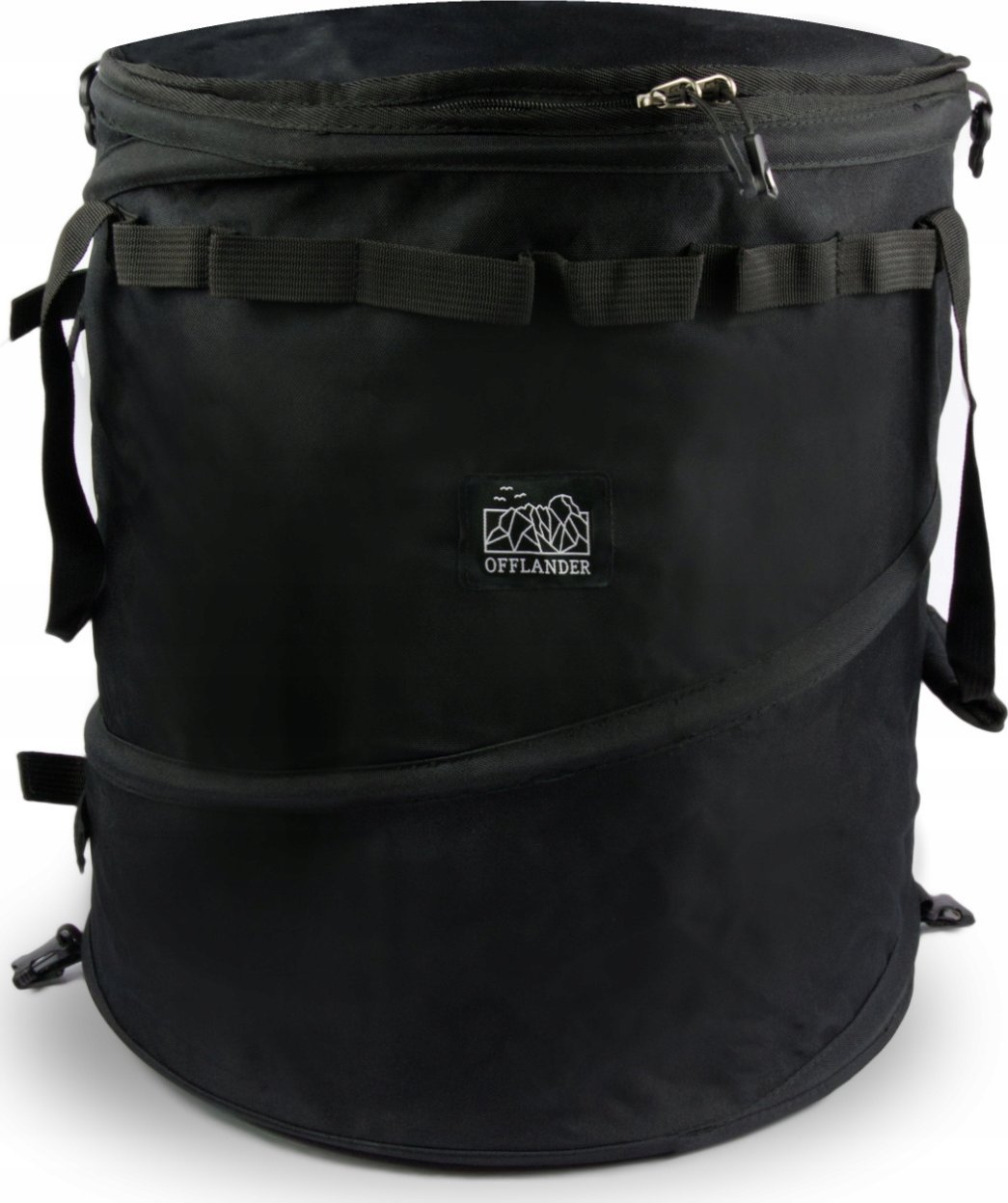 Offlander OFFLANDER KOSZ KEMPINGOWY CYLINDRYCZNY CZARNY