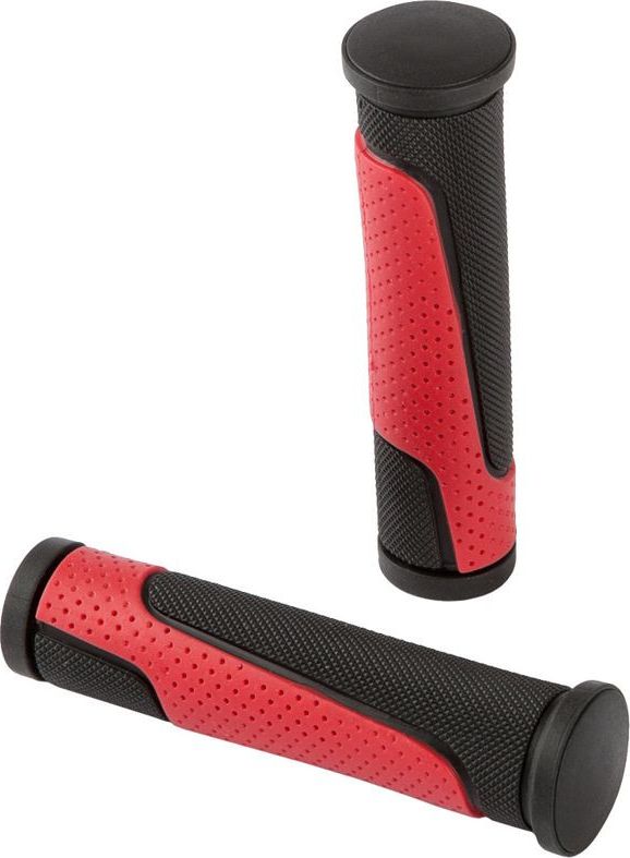 Accent Chwyty kierownicy COMET 2D czarno-czerwone 125 mm