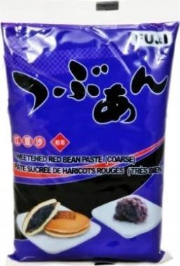 Fuji Słodka pasta z czerwonej fasoli Anko Tsubuan 500g - Fuji