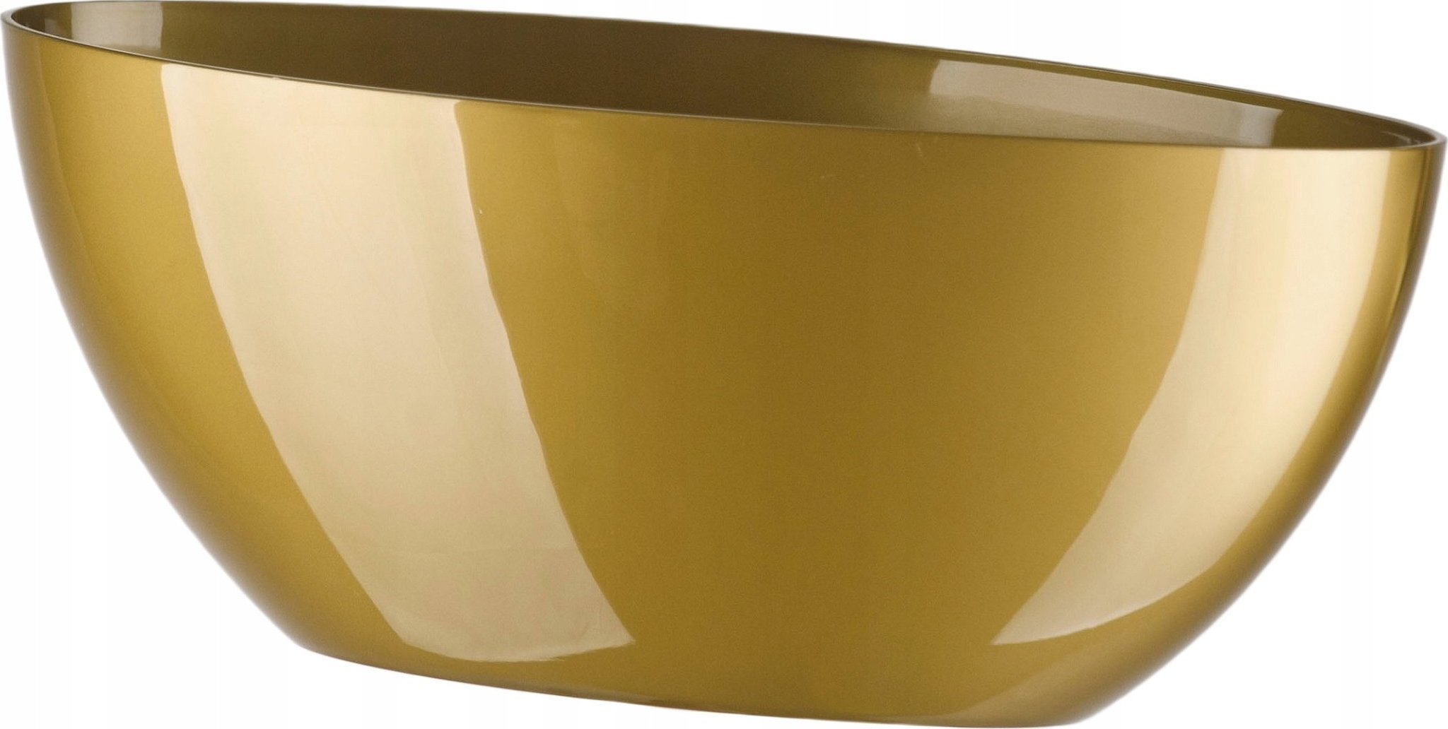 Kadax Doniczka Osłonka Na Kwiaty Połysk Złota 30 cm