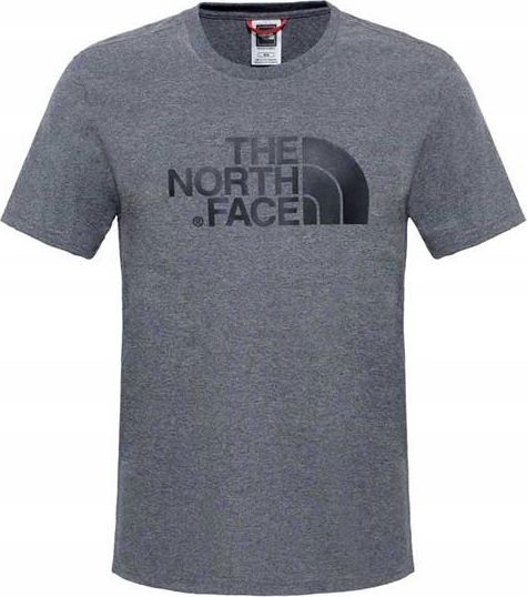 The North Face Koszulka męska Easy Tee Medium Grey Heather r. S