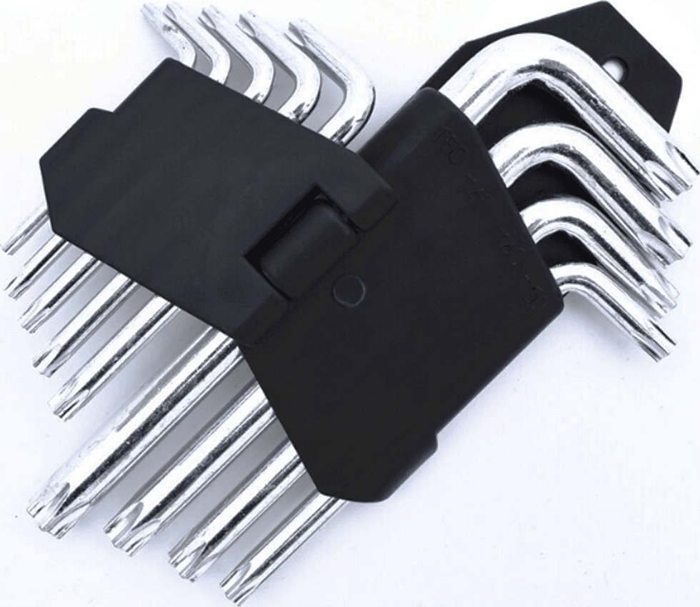 Korbi KLUCZE IMBUSOWE ZESTAW IMBUSY 1.5-10 IMBUS TORX 9X