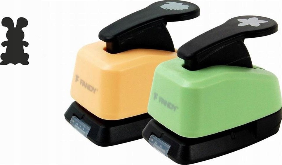 FANDY Dziurkacz ozdobny 16mm królik MIX