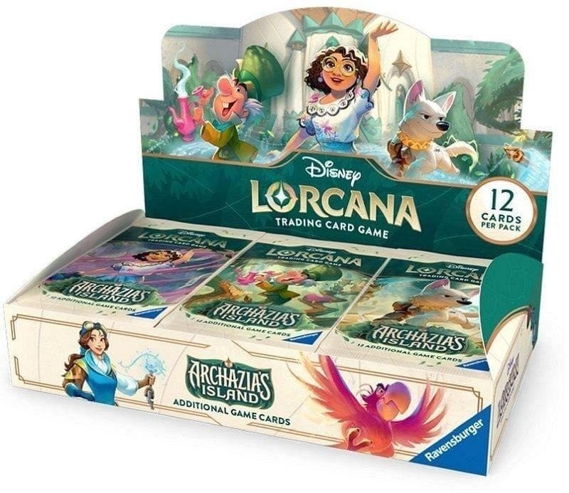 Dėlionė Ravensburger - TCG Disney Lorcana Archazia s Island Booster Box Ekranas 24 Pcs