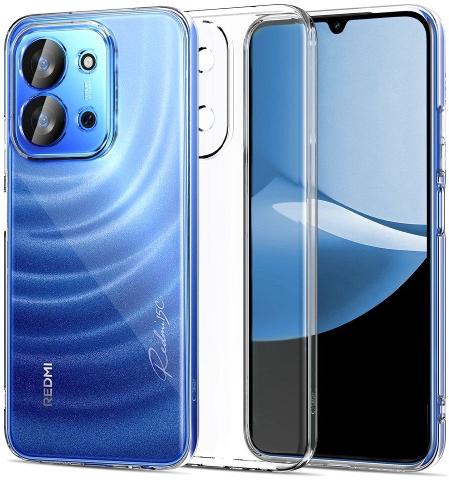 Etui Tech-Protect Flexair do Xiaomi Redmi 15c (171mm) Clear
