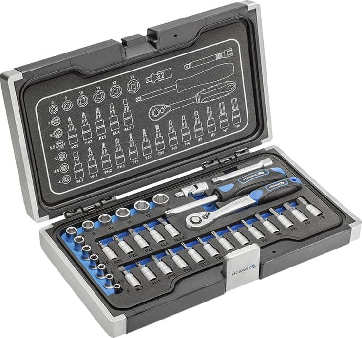 Zestaw narzędzi Högert Technik 34 el. (HT1R464)