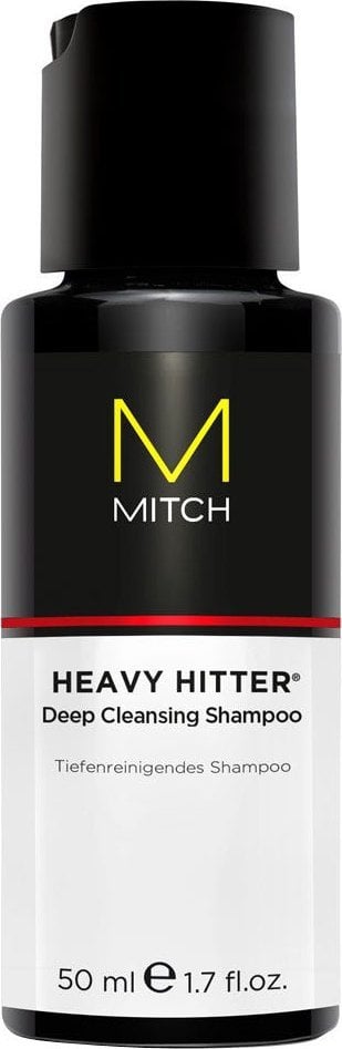 PAUL MITCHELL Mitch by Paul Mitchell, Hair Care Heavy Hitter, Paraben-Free, Hair Shampoo, Deep Cleansing, 50 ml For Men