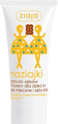 Ziaja Maziajki pasta do zębów dla dzieci 50 ml