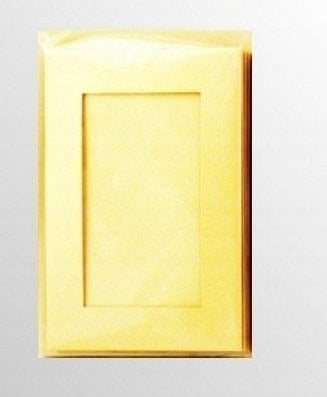 Teka Karta passepartout + koperta złota 5szt