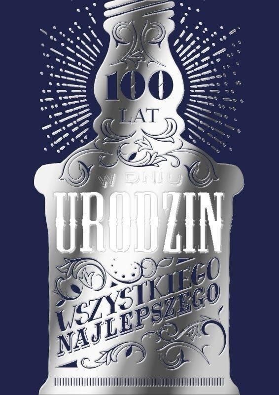 KUKARTKA Karnet B6 PP-2170 Urodziny butelka