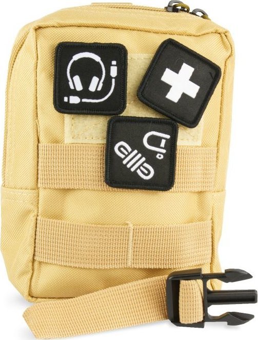 Offlander OFFLANDER SASZETKA TAKTYCZNA UNIWERSALNA MOLLE Z RZEPEM KHAKI