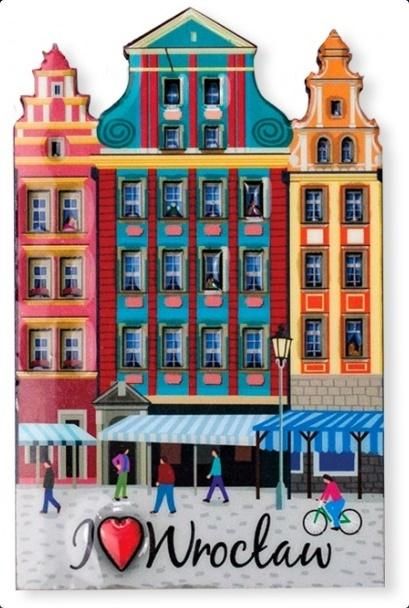 Pan Dragon Magnes I love Poland Wrocław ILP-MAG-C-WR-11