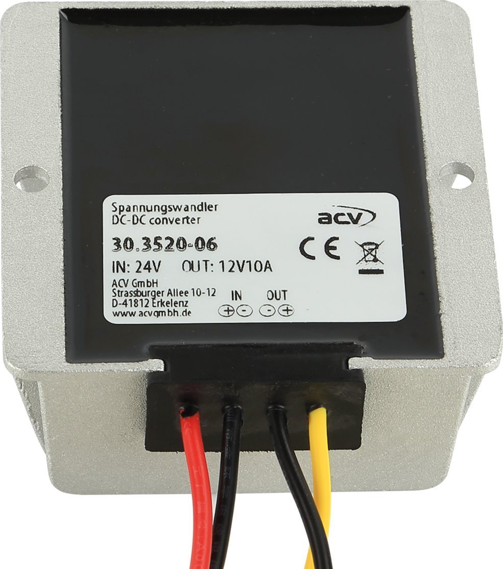 Przetwornica Pioneer Pioneer 24/12V Konverter LKW Spannungswandler m. ISO