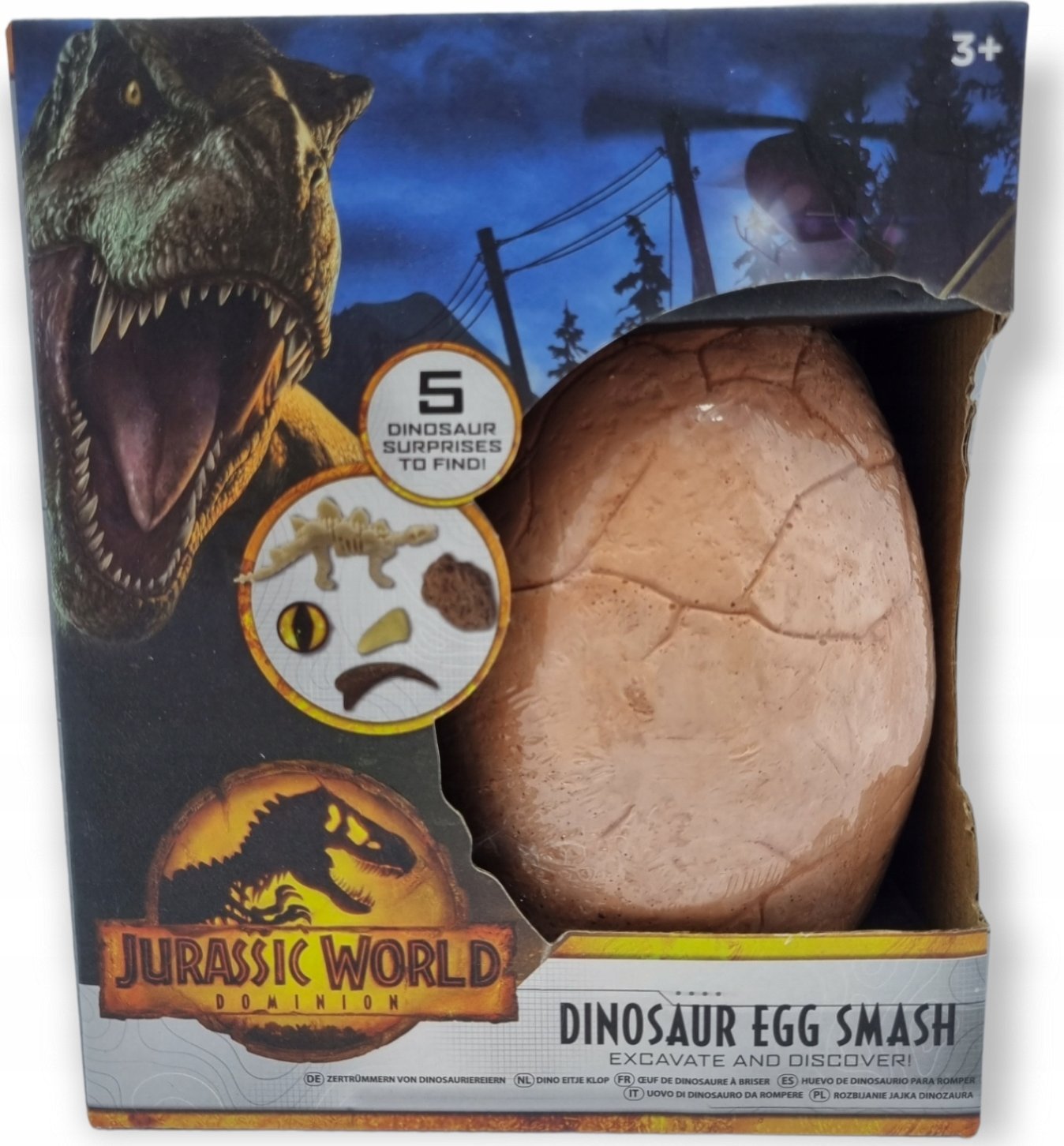 Figurka RMS Jurassic World Duże Jajo Dinozaura do rozbijania wykopaliska Dino Dinozaur