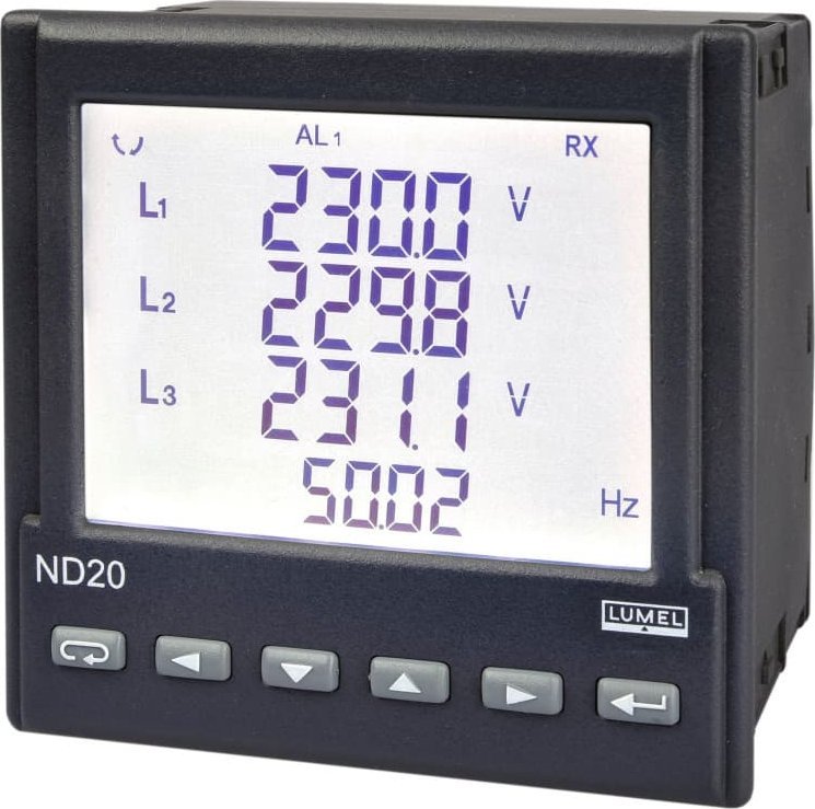Lumel Miernik sieci 3-fazowej ND20 221100M1