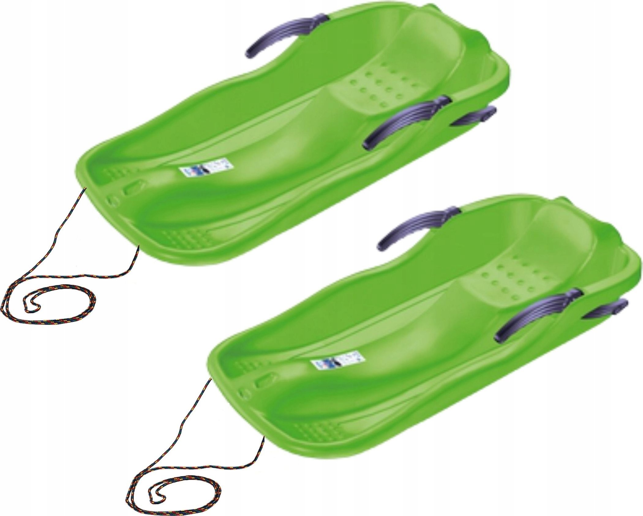 Prosperplast 2x Sanki Ślizg Bobslej z hamulcami Szybki jeździk