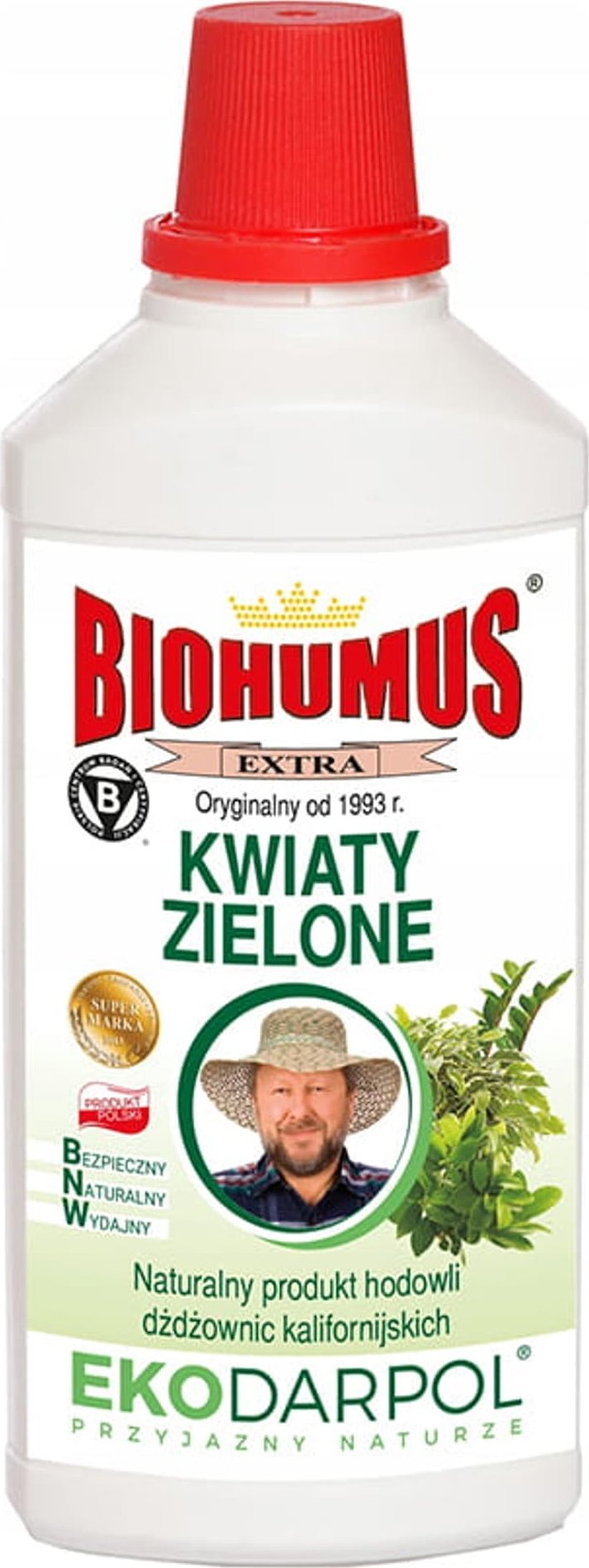 EkoDarPol Biohumus na kwiaty zielone 0,5L