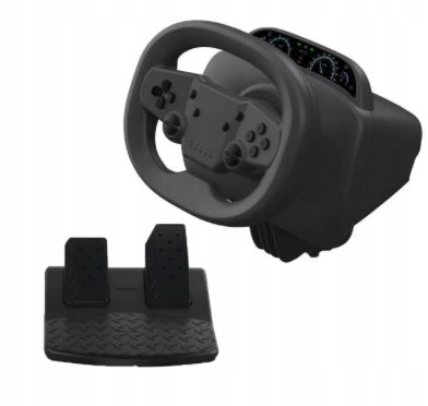 Kierownica do gier bezprzewodowa dla graczy zestaw do gier wyścigowych