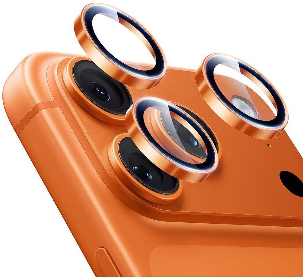 ESR OSŁONA NA APARAT CAMERA PROTECTOR IPHONE 14 PRO / MAX / 15 PRO / MAX / 16 PRO / MAX / 17 PRO / MAX ORANGE