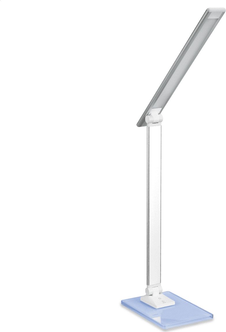 Lampka biurkowa Platinet srebrna (PDLX14S)