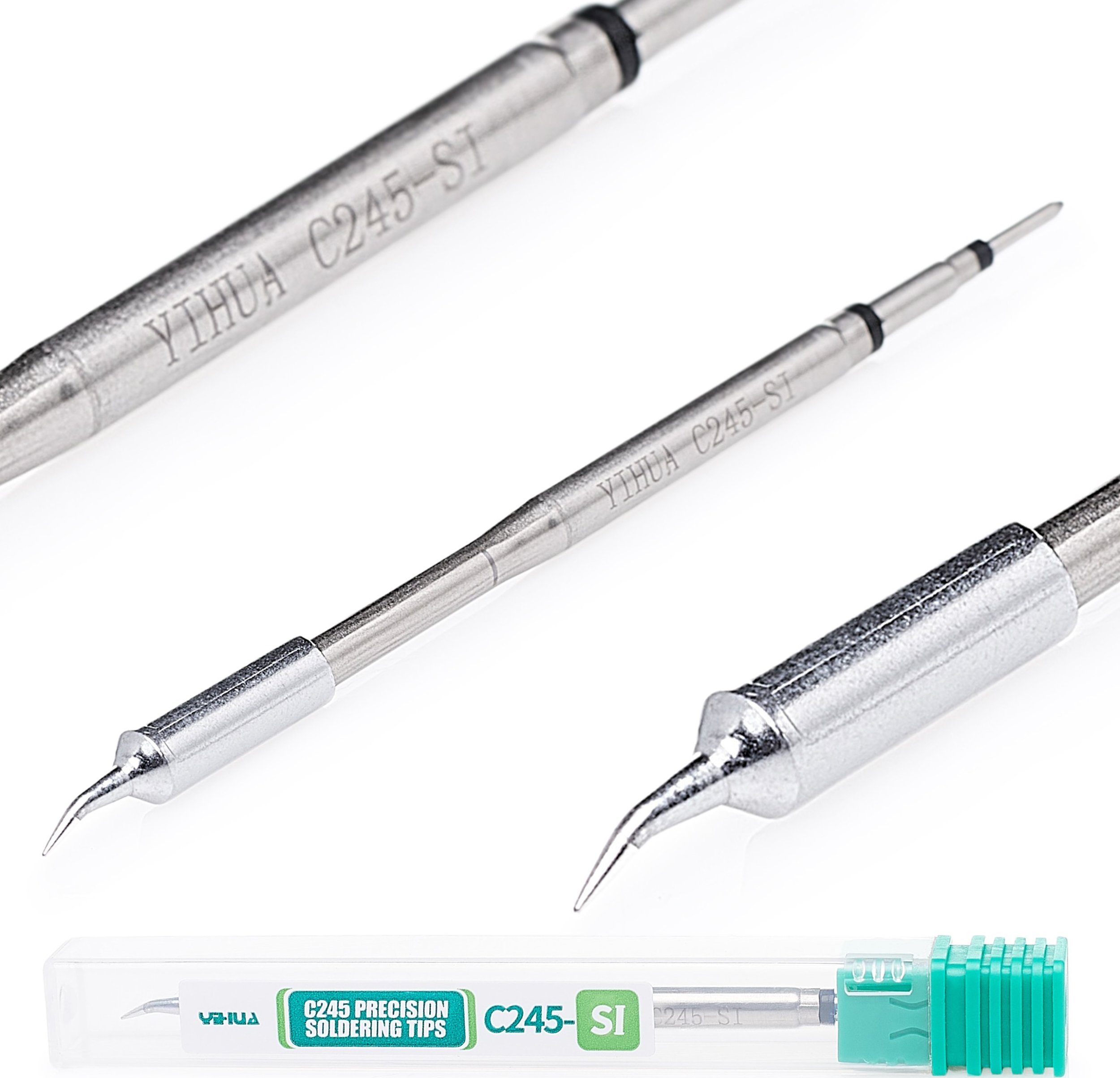 Precyzyjny Grot z Grzałką Aixun C245 T245 2mm Końcówka Zagięta Lutownica