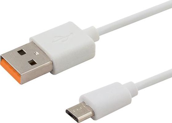 Kabel USB Savio USB-A - microUSB 1 m Biały (SAVIO CL-127)