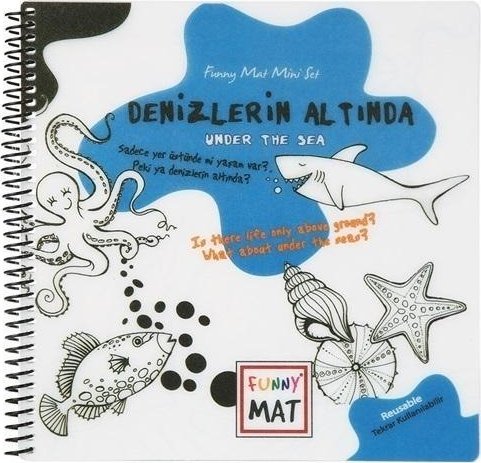 Książka do kolorowania Świat po wodą Funny Mat