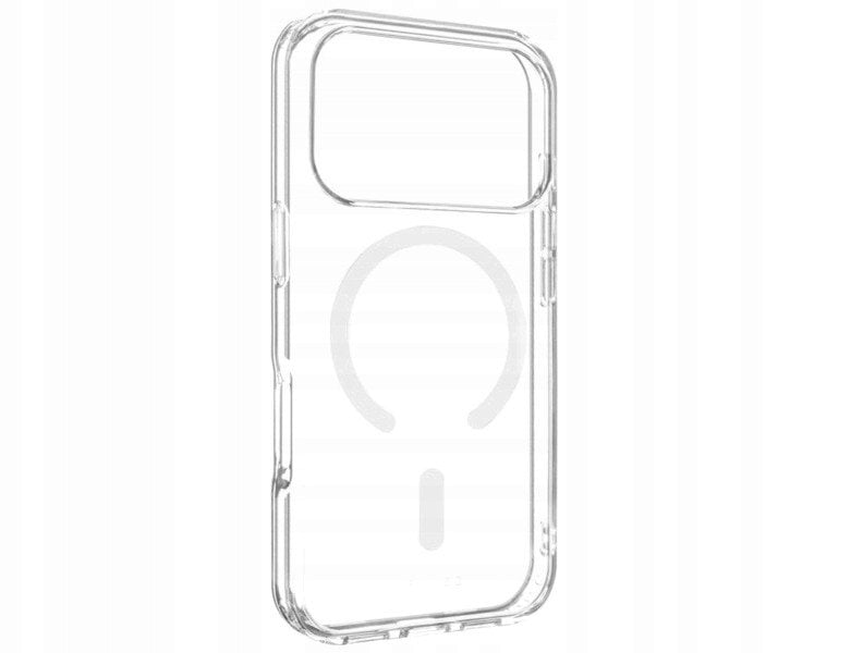 Fixed Fiksuotas galinis dangtelis | Apple | iPhone 17 Pro | TPU/PC | Skaidrus | MagPure