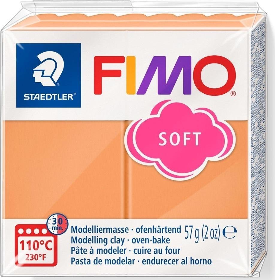 Masa termoutwardzalna Fimo 57g papaja sorbet