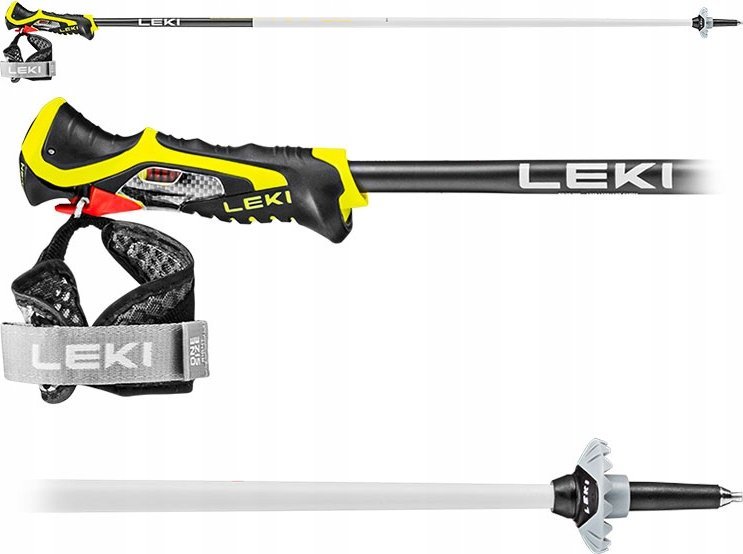 Leki LEKI KIJE 3D AIRFOIL white/yellow 130