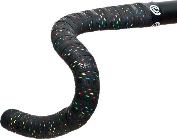 Bike Ribbon Owijka na kierownicę BIKE RIBBON COLORDROPS gr.3,0mm czarno-multikolor (NEW)