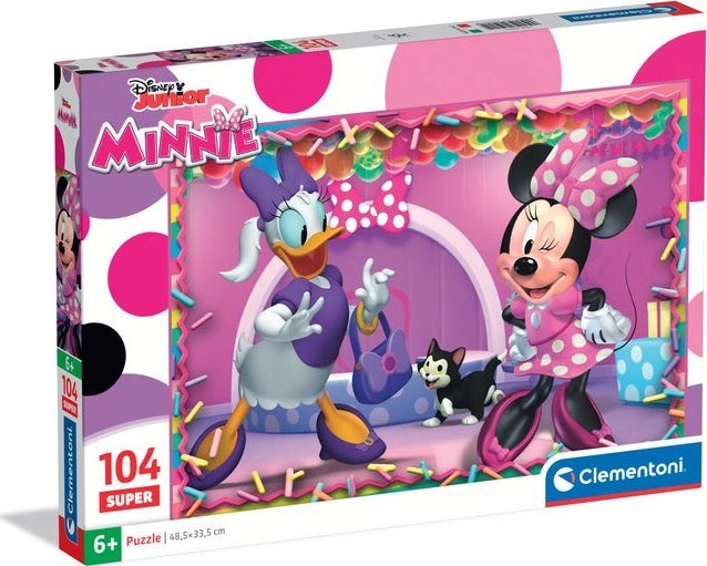 Clementoni Puzzle Super Disney Minnie 104 elementy (25055)