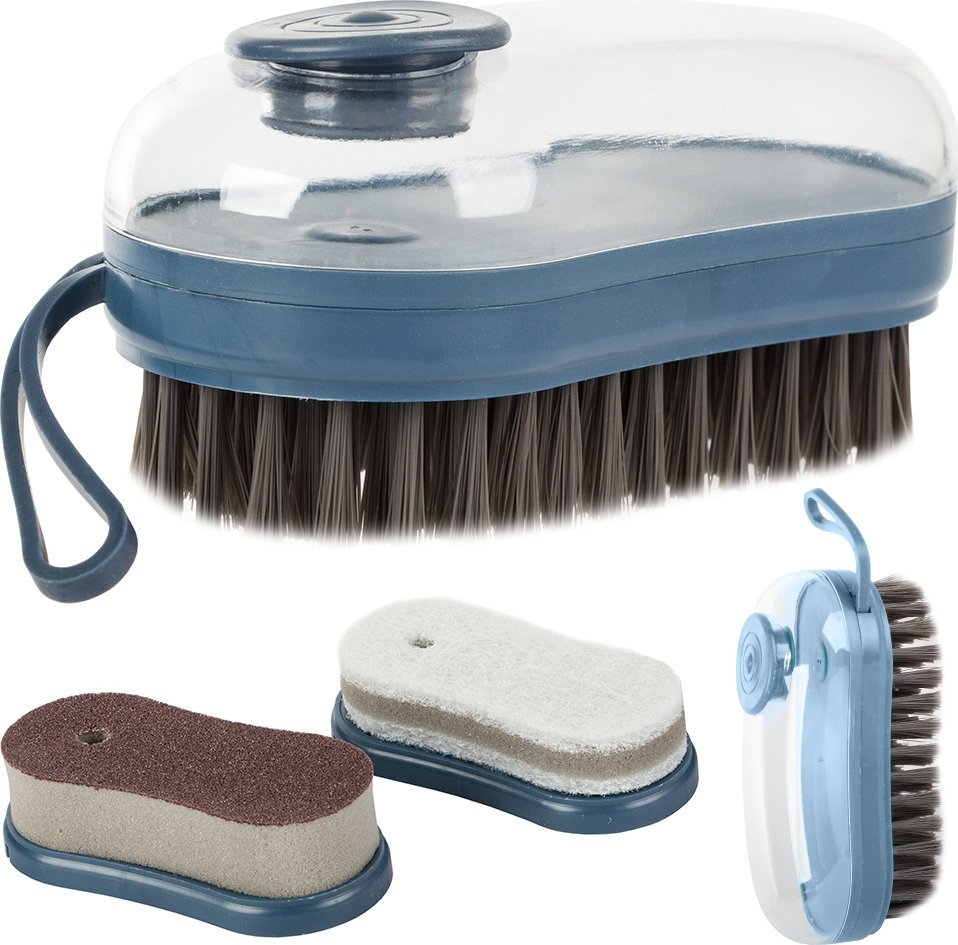 Zegarek Verk Szczotka myjka do czyszczenia z dozownikiem płynu Szczotka myjka do czyszczenia z dozownikiem płynu