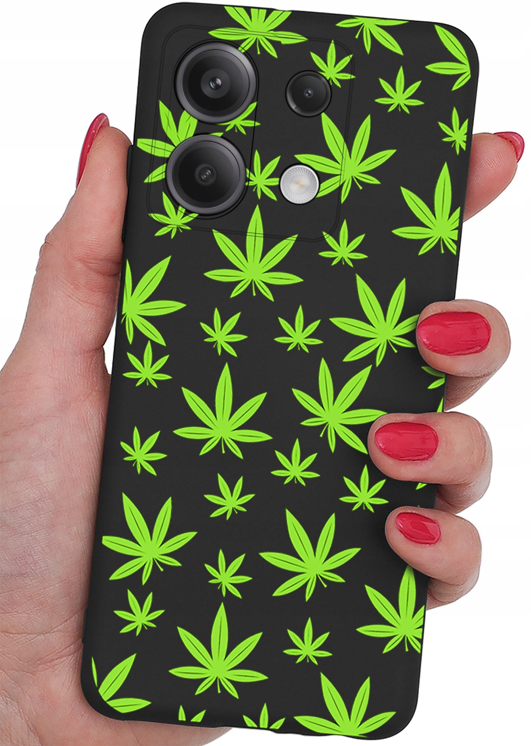 Etui do Xiaomi Redmi Note 13 Pro 5G CASE WZORY SOFT MATT PLECKI + SZKŁO 9H