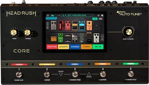 HeadRush Core Multiefekt Gitarowy z Modelowaniem Wzmacniaczy i Auto-Tune