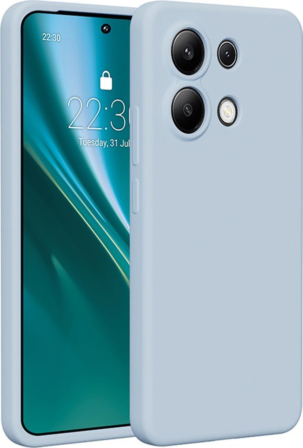 Etteri Nakładka Etteri Silicone Case do Xiaomi Redmi Note 13 4G jasnoniebieska