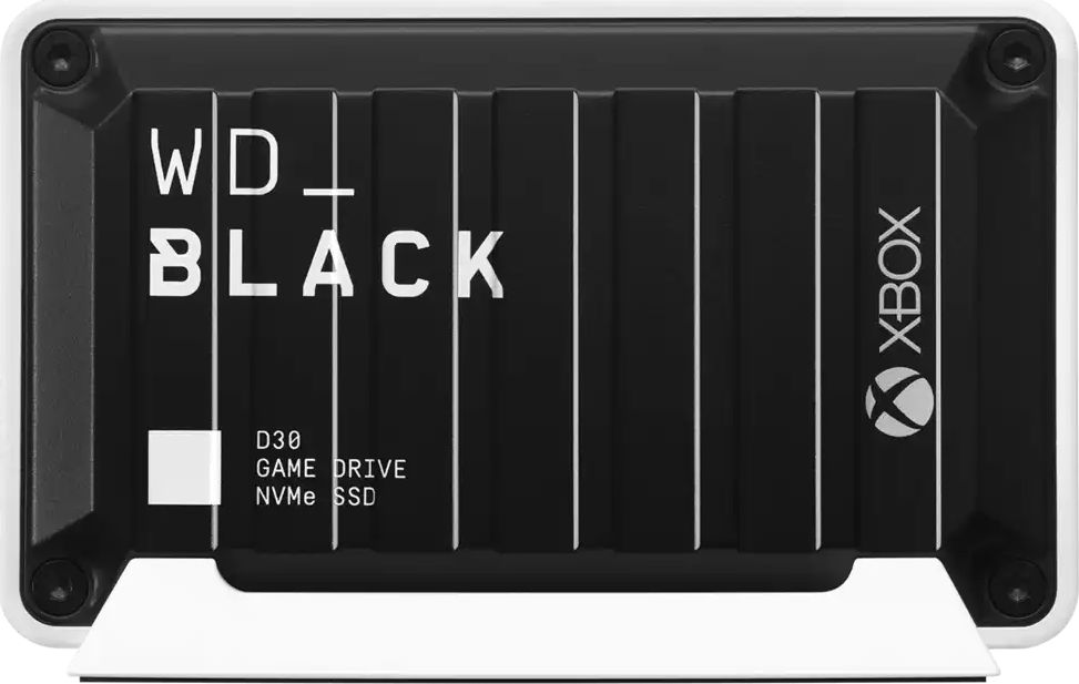 Dysk zewnętrzny SSD WD BLACK D30 Game Drive SSD for Xbox 2TB Czarno-biały (WDBAMF0020BBW-WESN)