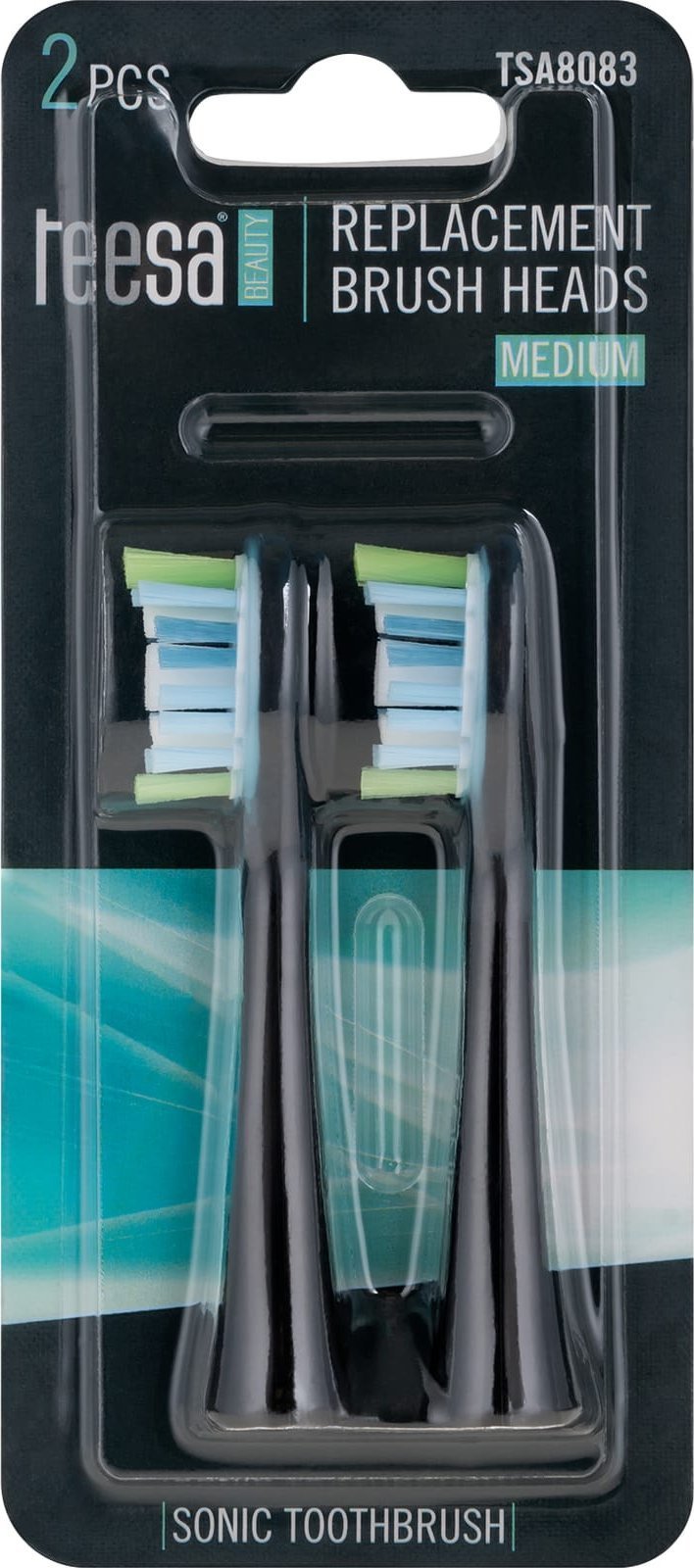 Główki do szczoteczki sonicznej Teesa Sonic Elite TSA8082-B średnie