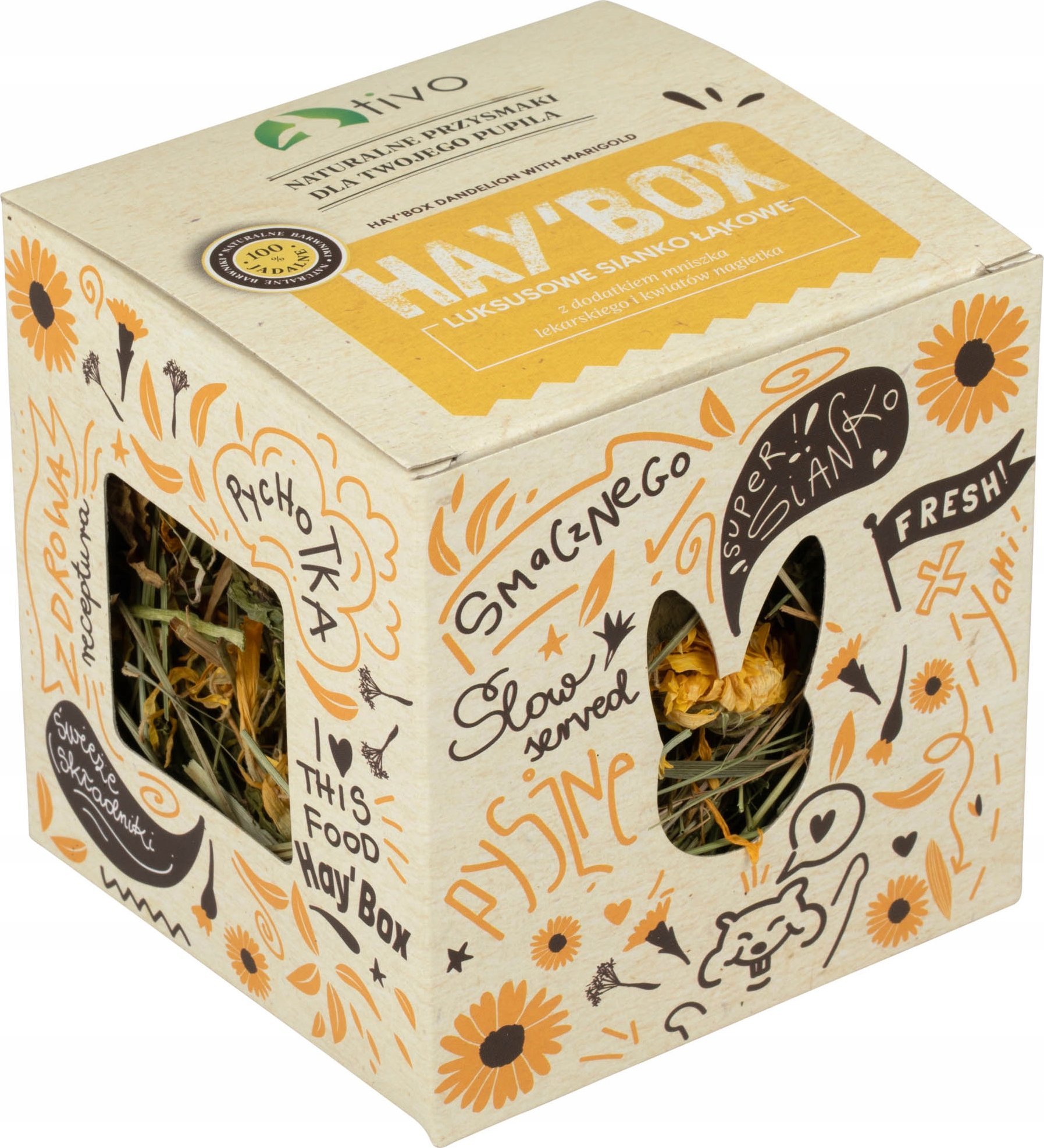 Tivo TIVO HAY BOX MNISZEK LEKARSKI + NAGIETEK 9x9x9cm