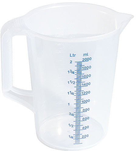 Dzbanek miarka z polipropylenu, 2 l | CONTACTO, 3078/200