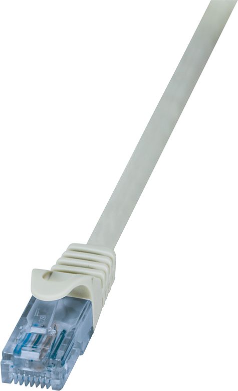 LogiLink RJ-45/RJ-45, kat.6A, U/UTP, szary, 7.5m (CP3082U)