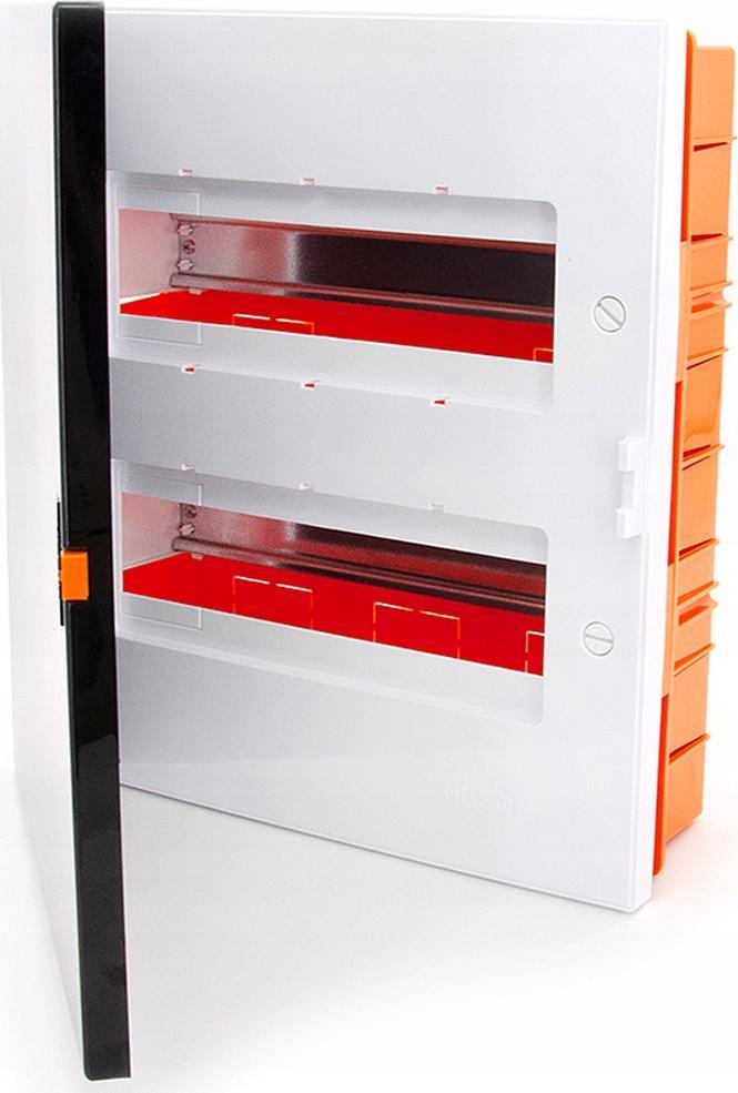 NILSON NILSON / ELS ELEKTROTECHNIKA SKRZYNKA ELEKTRYCZNA ROZDZIELNICA PODTYNKOWA 2X12 32661024