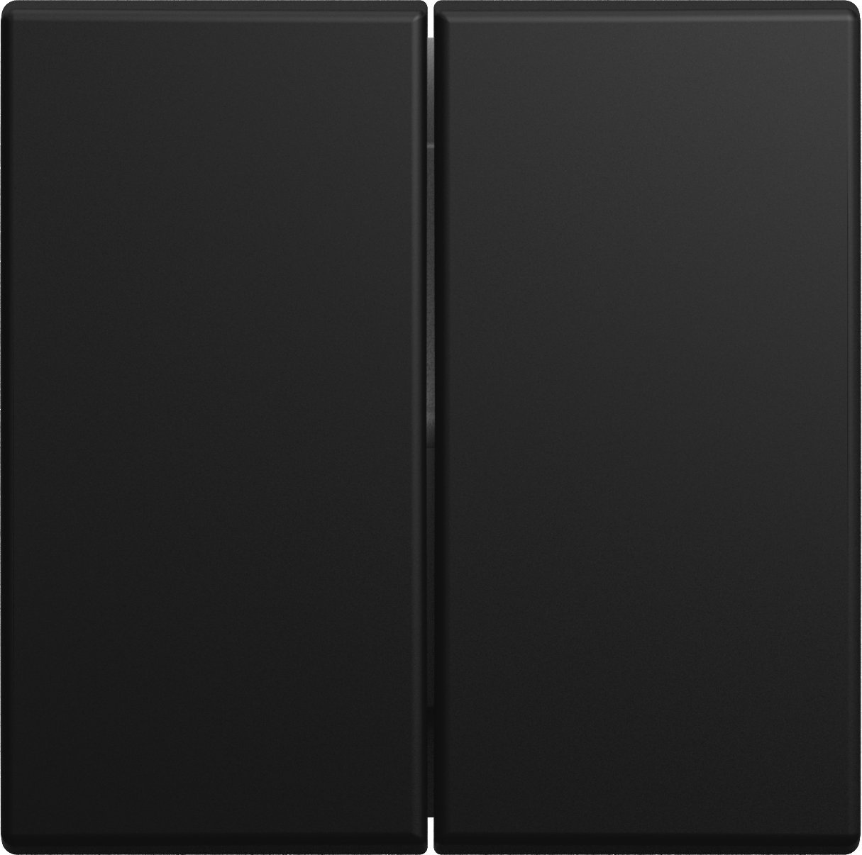 Busch-Jaeger 2CKA001731A4040 ramka do gniazd i wyłączników Czarny