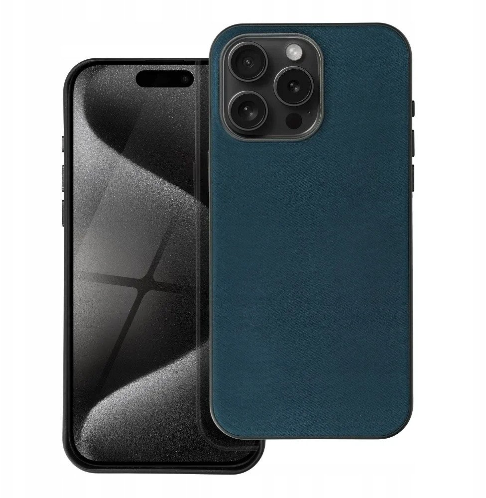 Futerał WOVEN MAG COVER kompatybilny z MagSafe do IPHONE 15 Plus niebieski