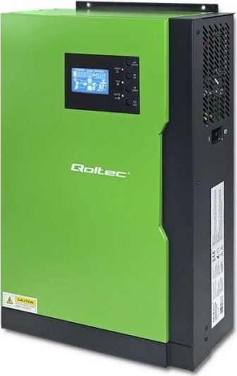 Qoltec Hybrydowy inwenter solarny Off-Grid 3,5kW | 100A | 24V | MPPT | Sinus